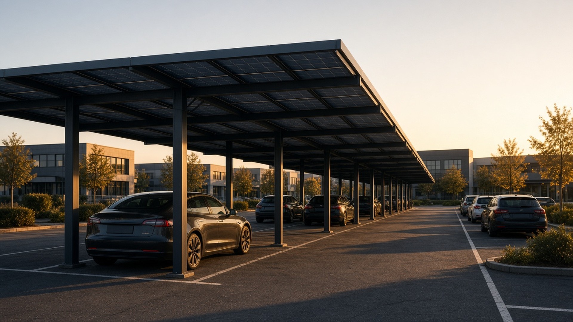 Carport Double rangée INDIGO